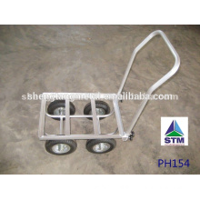 Aluminium reasonable price foldable platform hand truck